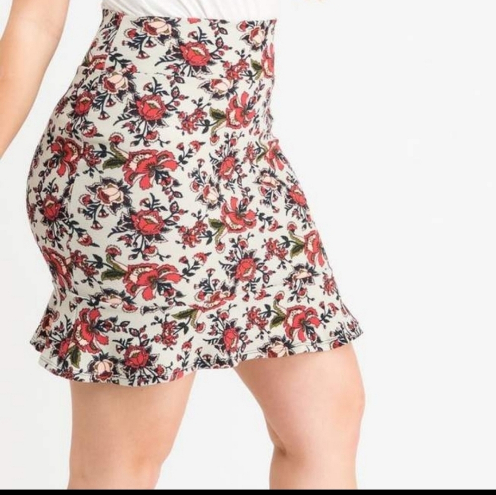Flounce skirt